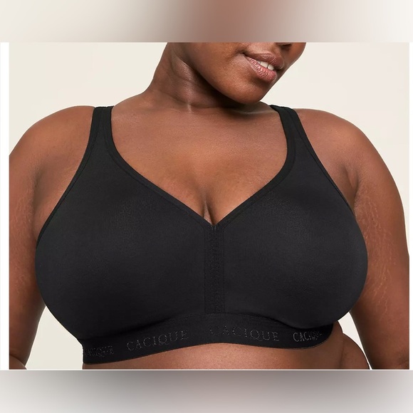 Cacique Cotton Unlined Full Cover No Wire - Picture 1 of 8